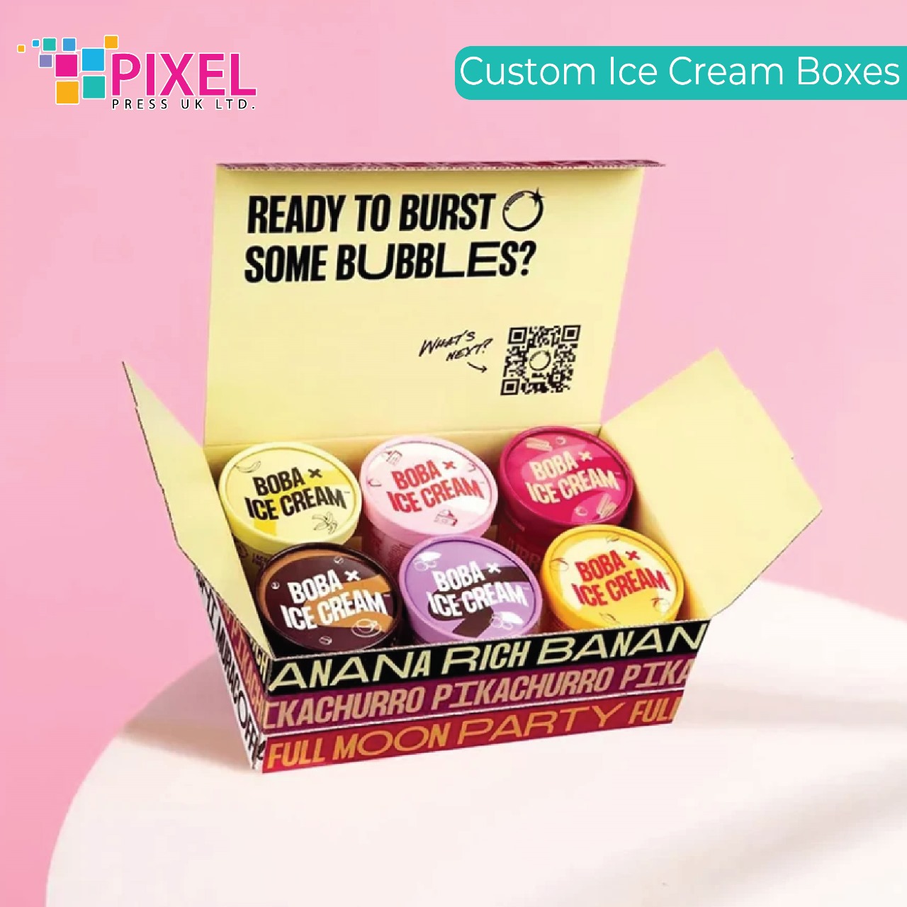 Custom Ice Cream Boxes