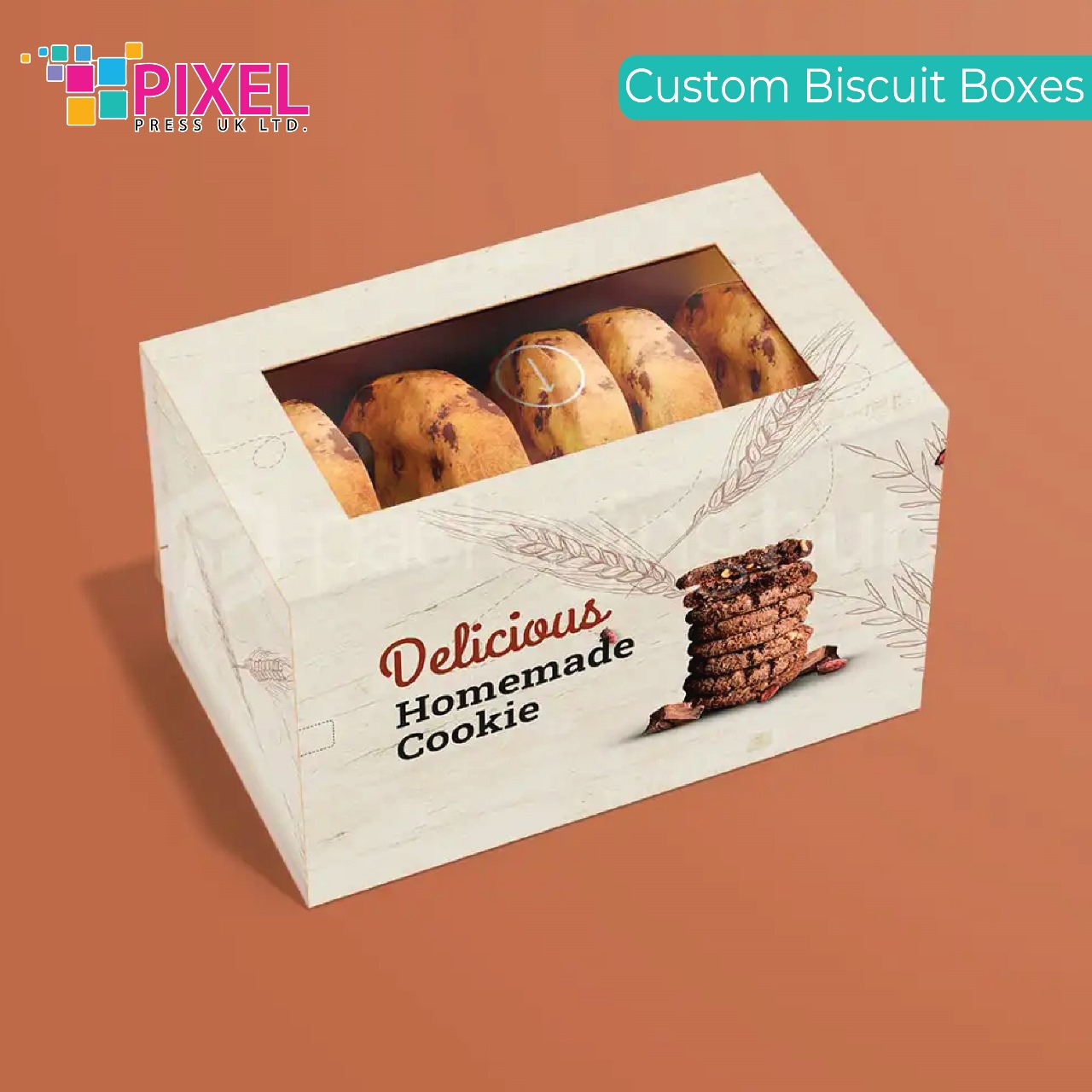 Custom Biscuit Boxes