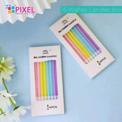 16 wishes candles box