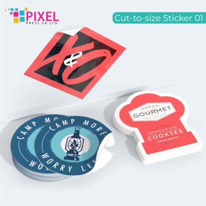 Cut-to-size Sticker Singles