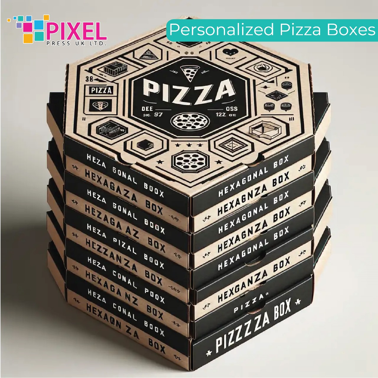 personalized pizza boxes