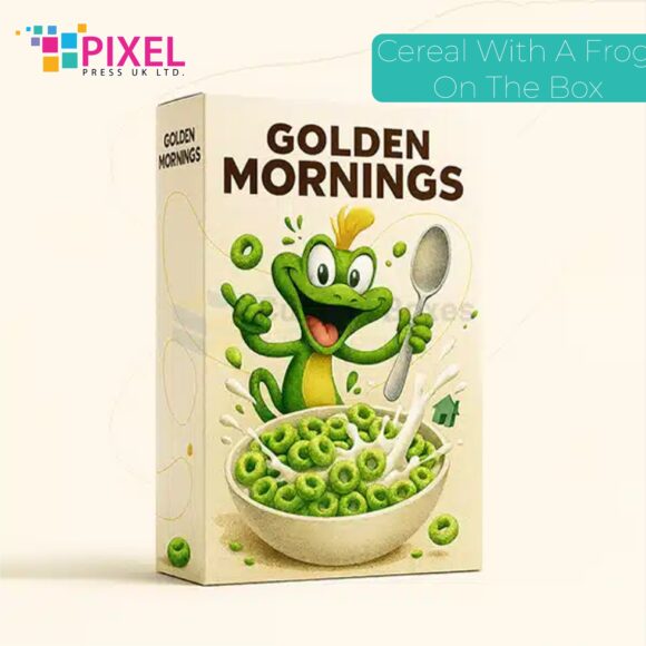 cereal with a frog on the box - Image 2