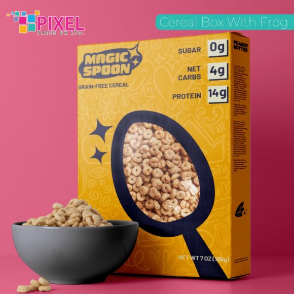 cereal box with frog - Image 2