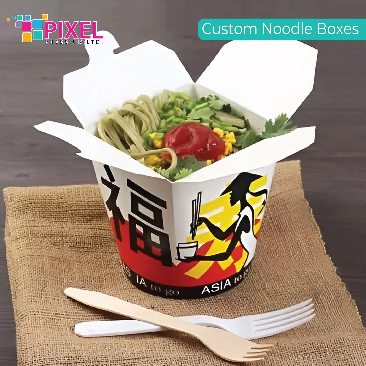 Custom Noodle Boxes