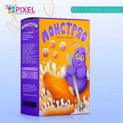 mini cereal boxes
