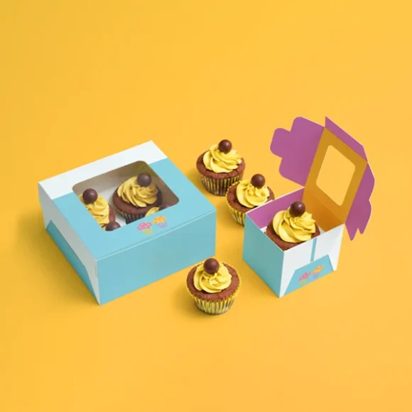 Custom Branded Cup Cake Boxes - Image 2