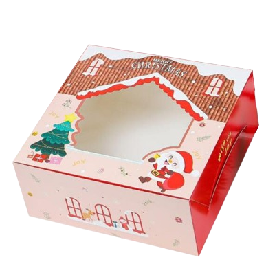 Custom Christmas Cake Boxes